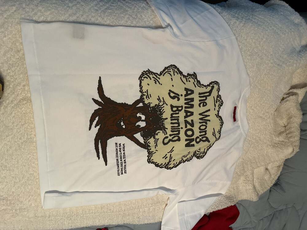 CHNGE The Wrong ICE Is Melting Organic Cotton T-Shirt Sz M A639 - Picture 9 of 9